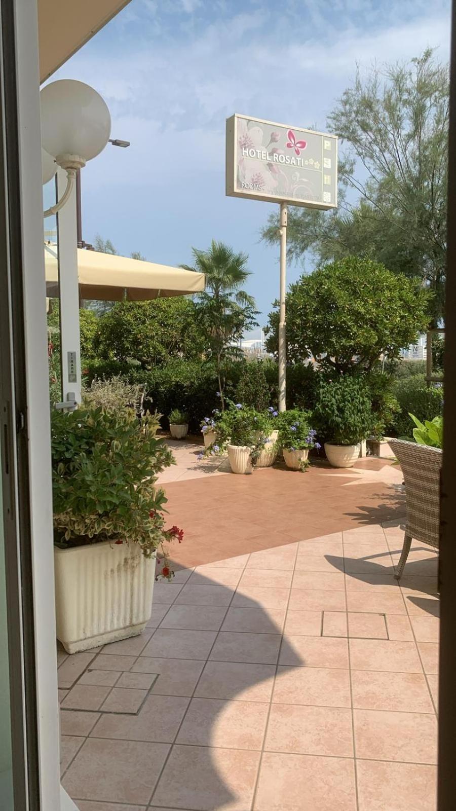 Hotel Rosati Римини Экстерьер фото
